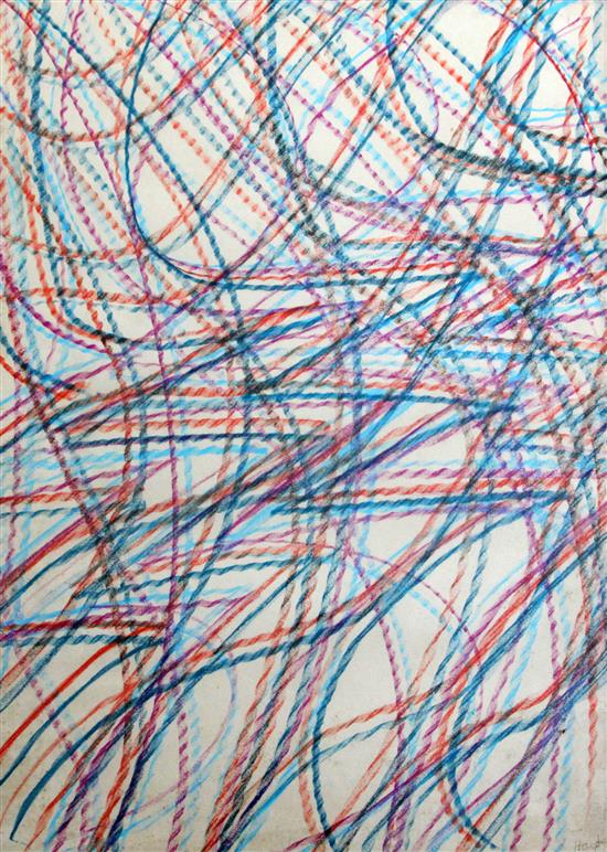 Stanley William Hayter (1901-1988) Untitled 26 x 19.5in.